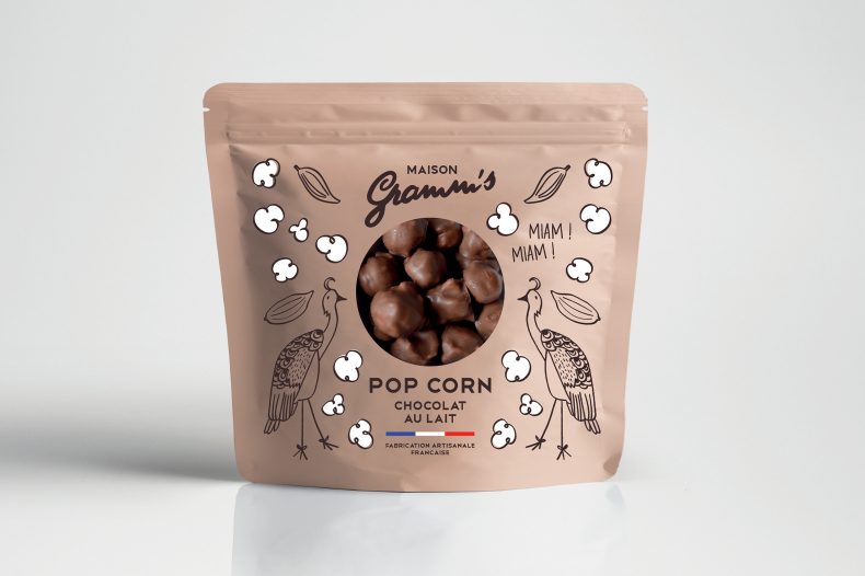 Identité de marque et packaging Gramm's